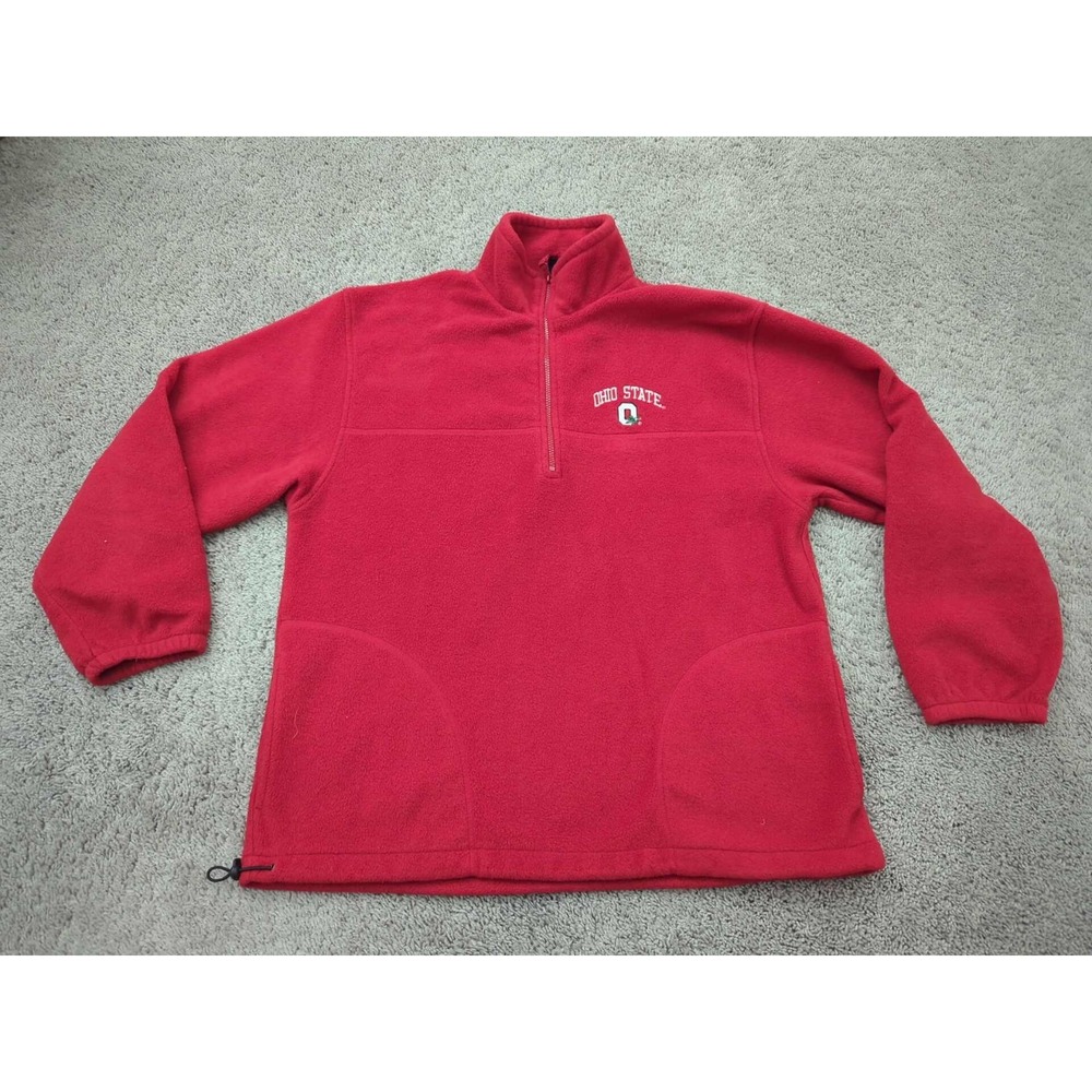 Ohio State‎ Buckeyes Pullover Sweatshirt Mens Large NCAA AS Sports Red